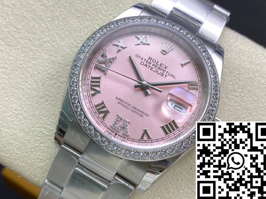 Datejust M126284RBR-0024 Factory Affordable Dial EW Diamond-set Rolex 751 0724